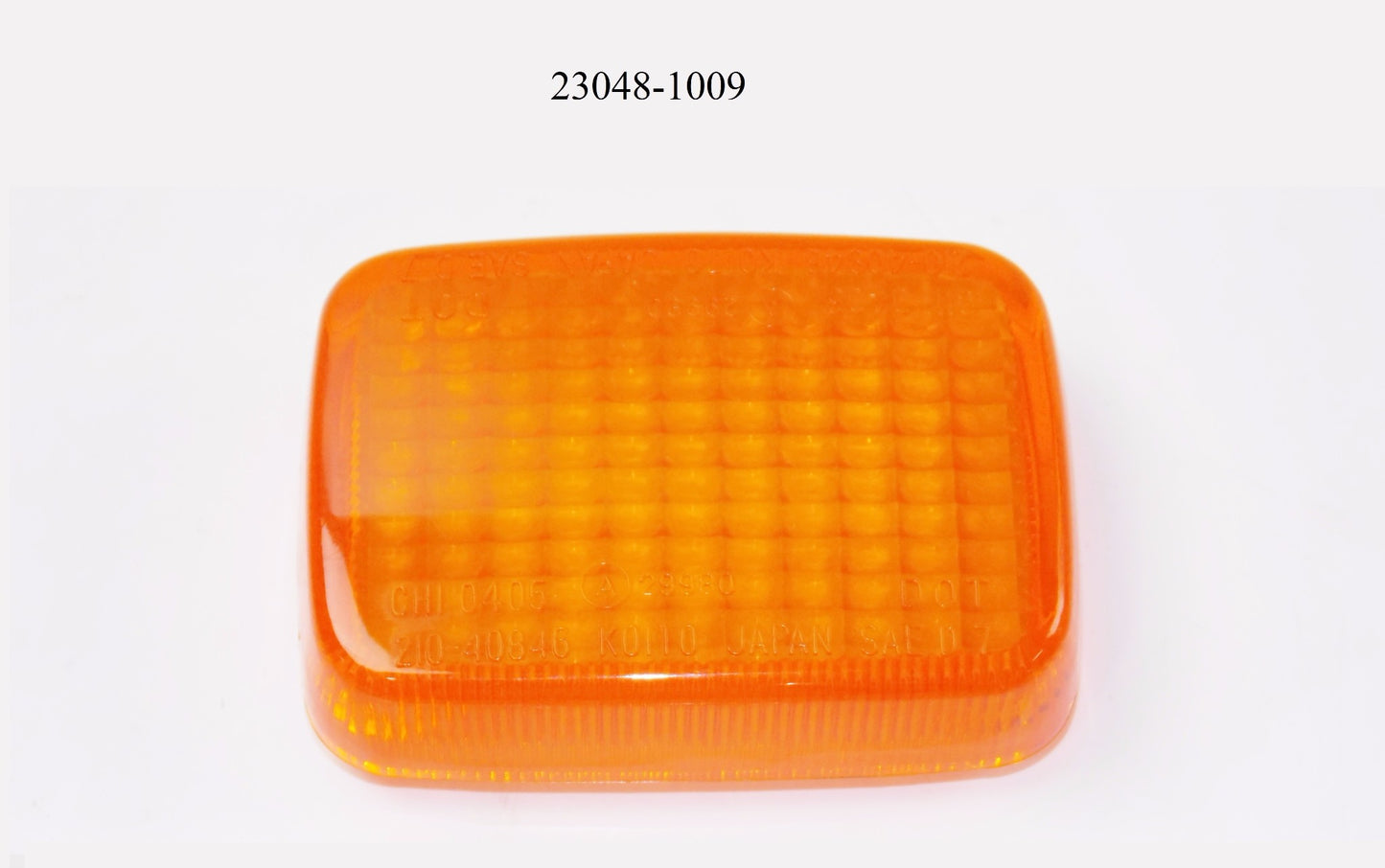 KAWASAKI TURN SIGNAL INDICATOR BLINKER FLASHER LENS 1978-1980 KZ1000 23048-1009 - MotoRaider