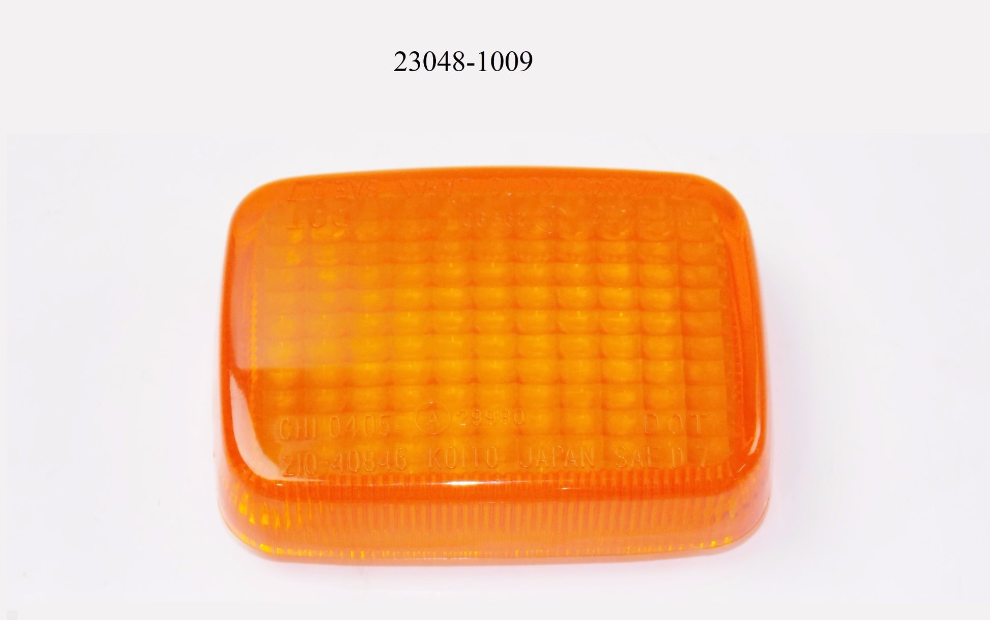 KAWASAKI TURN SIGNAL INDICATOR BLINKER FLASHER LENS 1978-1980 KZ1000 23048-1009 - MotoRaider