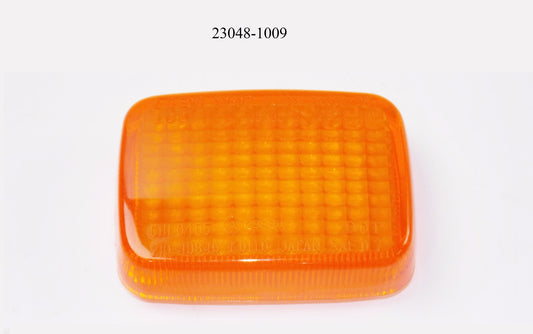 KAWASAKI TURN SIGNAL INDICATOR BLINKER FLASHER LENS 1978-1980 KZ1000 23048-1009 - MotoRaider