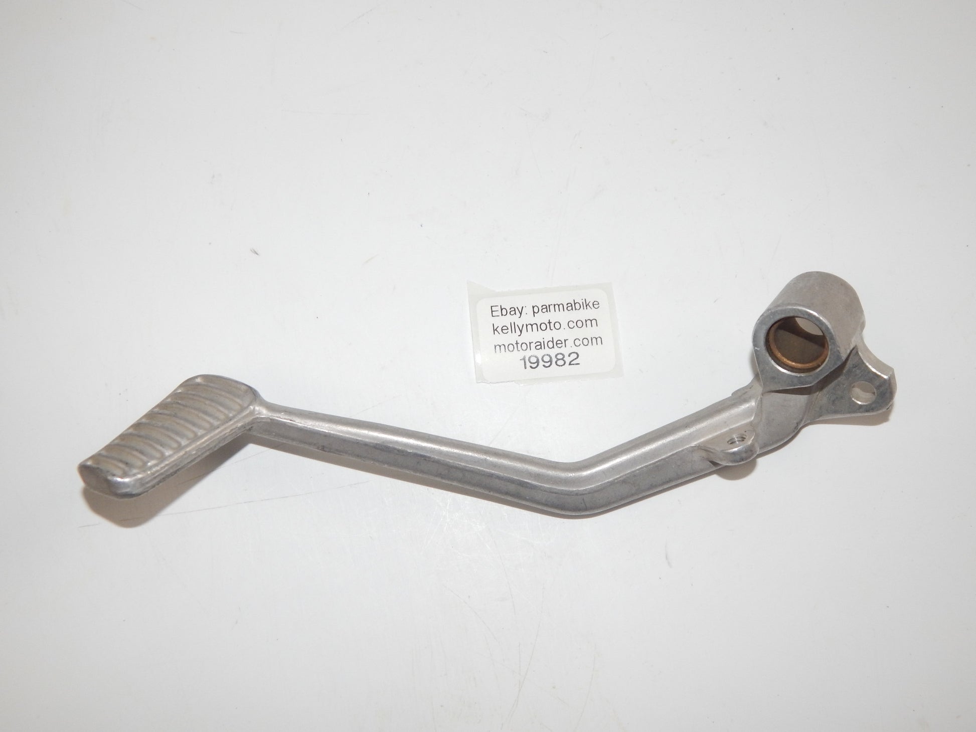 VINTAGE MOTORCYCLE REAR BRAKE LEVER PEDAL ALLOY L=150mm HOLE SUZUKI YAMAHA HONDA - MotoRaider