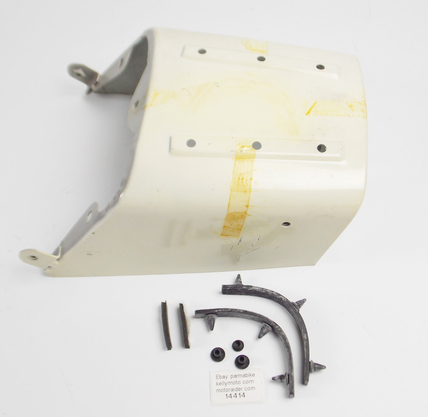 LAVERDA LZ50 50LZ FRAME CHASSIS TAIL SECTION COWLING WHITE 61922482 61 922 482 - MotoRaider