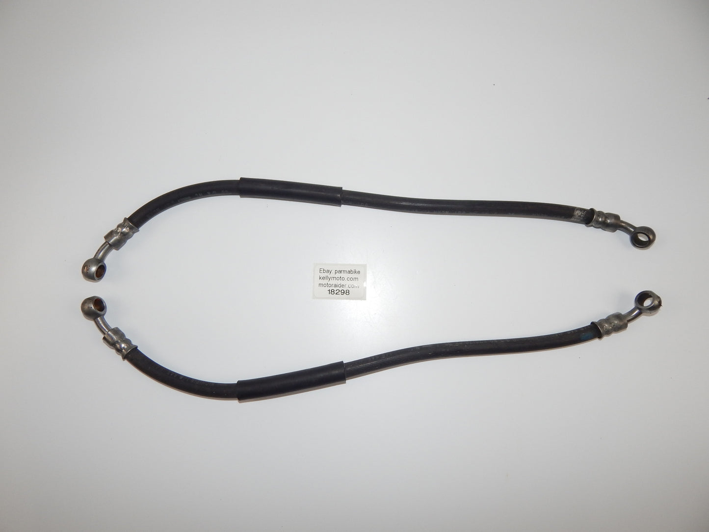 1986-87 KAWASAKI GPX 750 RIGHT LEFT HYDRAULIC DISC BRAKE HOSE TUBE PIPE VINTAGE - MotoRaider