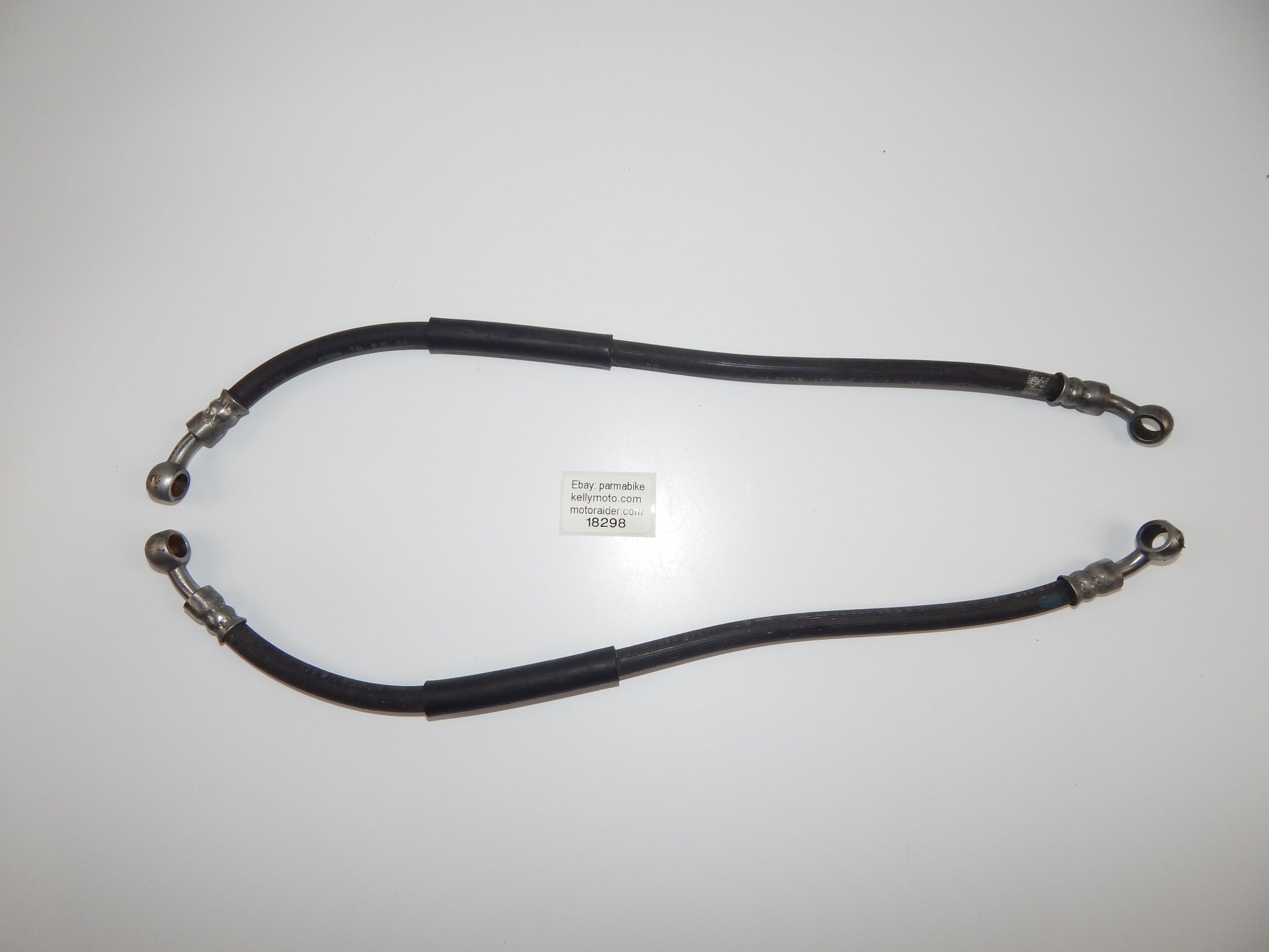 1986-87 KAWASAKI GPX 750 RIGHT LEFT HYDRAULIC DISC BRAKE HOSE TUBE PIPE VINTAGE - MotoRaider