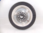 SUZUKI 750 SLINGSHOT 17" WHITE REAR WHEEL+BRAKE DISC ROTOR VINTAGE JAPAN - MotoRaider