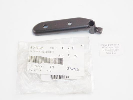 OEM PEUGEOT LXR 125 SCOOTER FOOTREST STAND PEG LEFT HAND # 801291 - MotoRaider