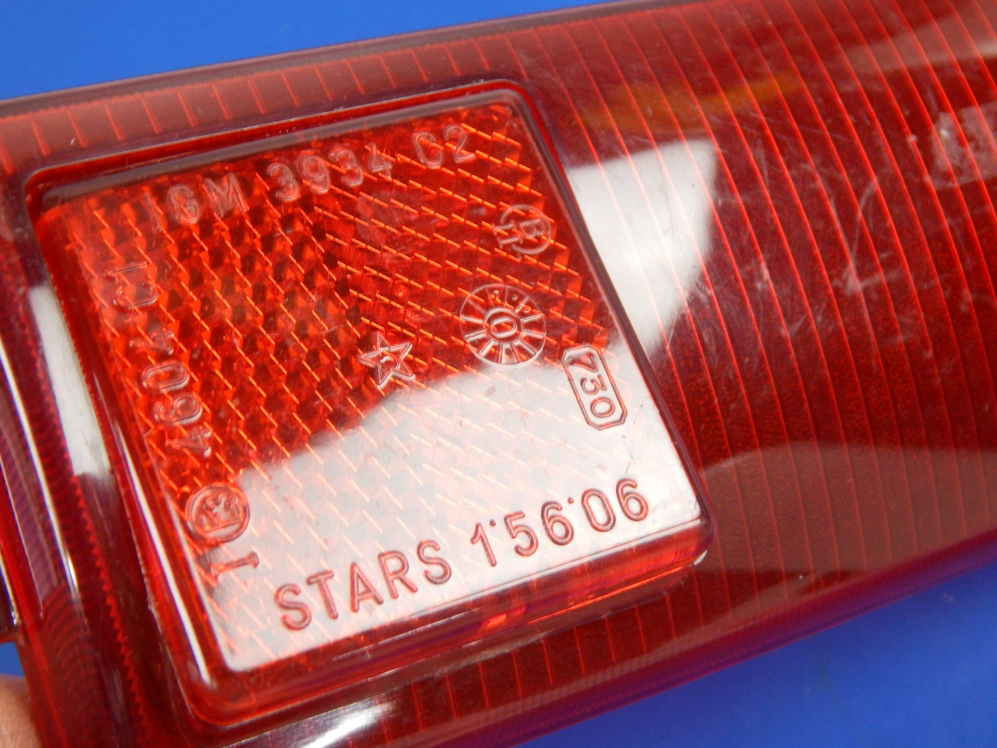 AUTOBIANCHI A111 FRONT / REAR RIGHT / LEFT TURN STOP LIGHT LENSES STARS /DARELLO - MotoRaider