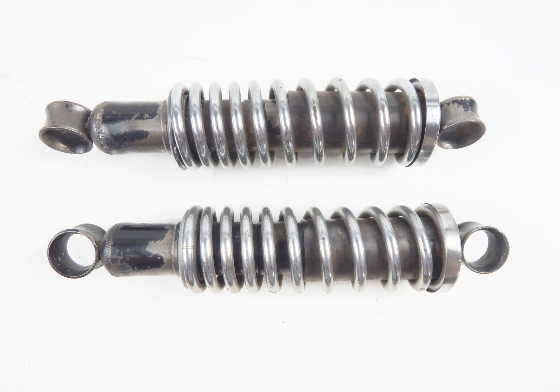 1970 GILERA 125 GIUBILEO SUSPENSION REAR SHOCKS + HARDWARE VINTAGE ITALY - MotoRaider
