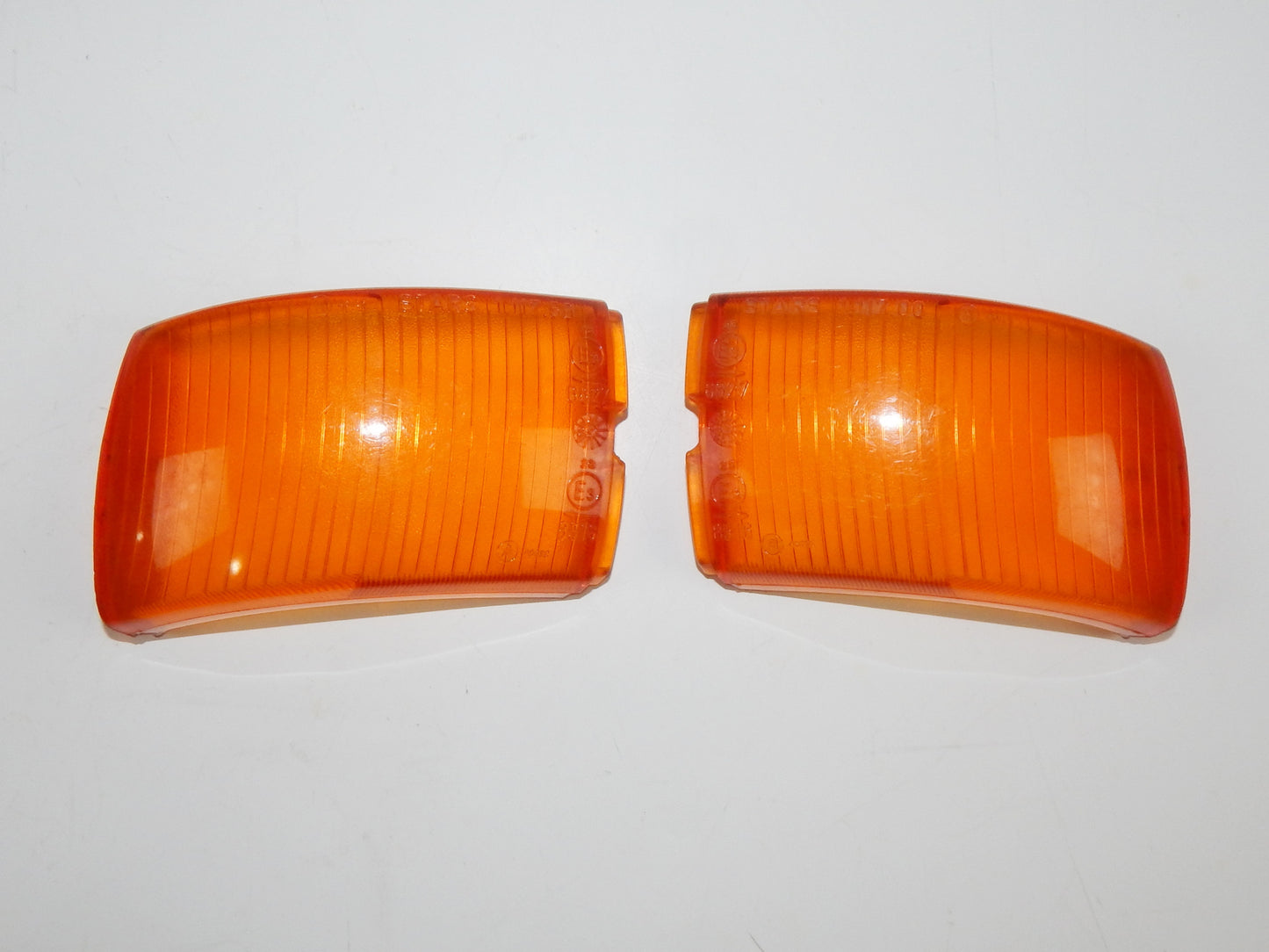 AUTOBIANCHI A111 FRONT / REAR RIGHT / LEFT TURN STOP LIGHT LENSES STARS /DARELLO - MotoRaider