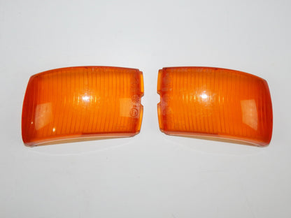 AUTOBIANCHI A111 FRONT / REAR RIGHT / LEFT TURN STOP LIGHT LENSES STARS /DARELLO - MotoRaider