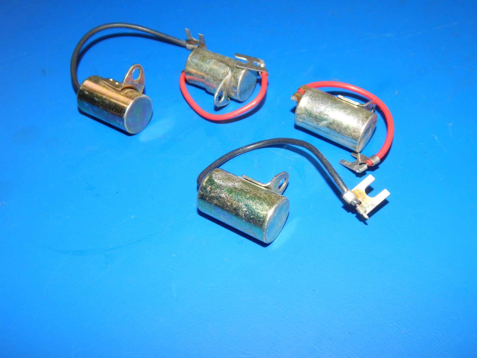 4 IGNITION ELECTRICAL CONDENSER MOTORCYCLE ATV MOPED SNOWMOBILE VINTAGE - MotoRaider