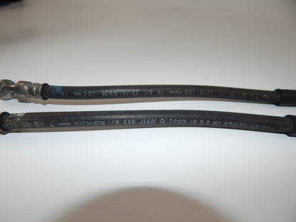 1986-87 KAWASAKI GPX 750 RIGHT LEFT HYDRAULIC DISC BRAKE HOSE TUBE PIPE VINTAGE - MotoRaider