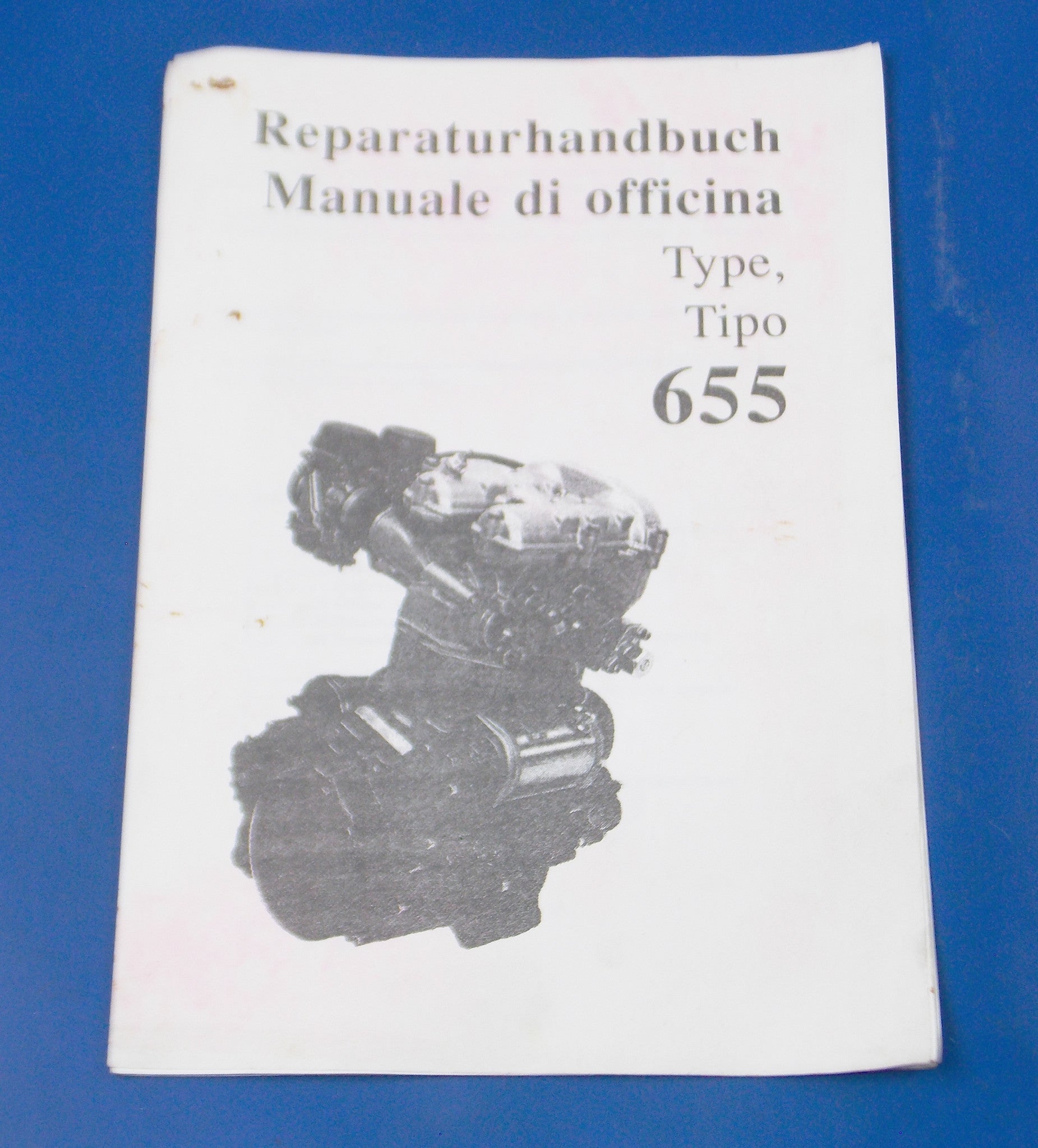 3 MANUAL 1992 APRILIA ROTAX 655 ENGINE MOTOR REPAIR SHOPBOOK ITALY GERMANY UK - MotoRaider