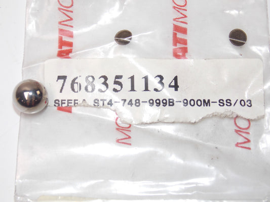 NOS OEM DUCATI  2003 ST44899B00M\SS BALL BEARING 11MM 768351134 - MotoRaider