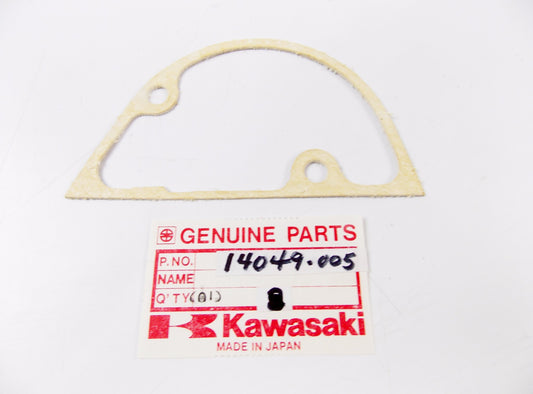 NOS OEM KAWASAKI 1969-1979 KD/KE 175 CLUTCH RELEASE COVER GASKET 14049-005 - MotoRaider