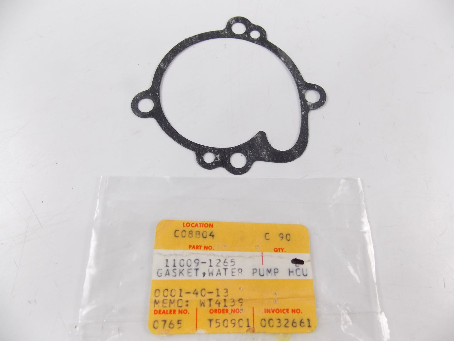 NOS OEM KAWASAKI 1982-1983-1984 KX125 B1-B2-C1 GASKET SEAL WATER PUMP 11009-1265 - MotoRaider