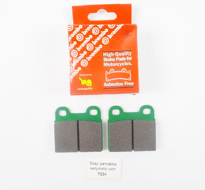 BREMBO BMW R 650 1978-1980 CARBON CERAMIC PAIR DISC BRAKE PADS 07BM0207 - MotoRaider
