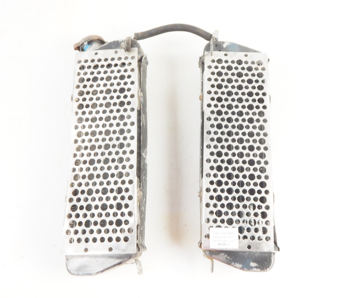 HUSKY 510 4 STROKE COOLING SYSTEM RADIATORS+PROTECTORS VINTAGE MOTOCROSS ENDURO - MotoRaider