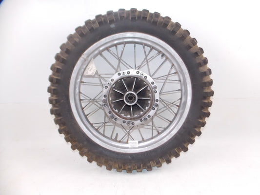 RIM 18" REAR WHEEL SPOKES TIRE RIM GRIMECA BETA CAGIVA VINTAGE ITALY - MotoRaider