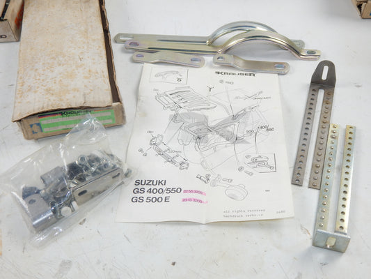 KRAUSER LUGGAGE MOUNITNG HARDWARE KIT PLATE BOLT SUZUKI 1982 GS400/550 22553200 - MotoRaider