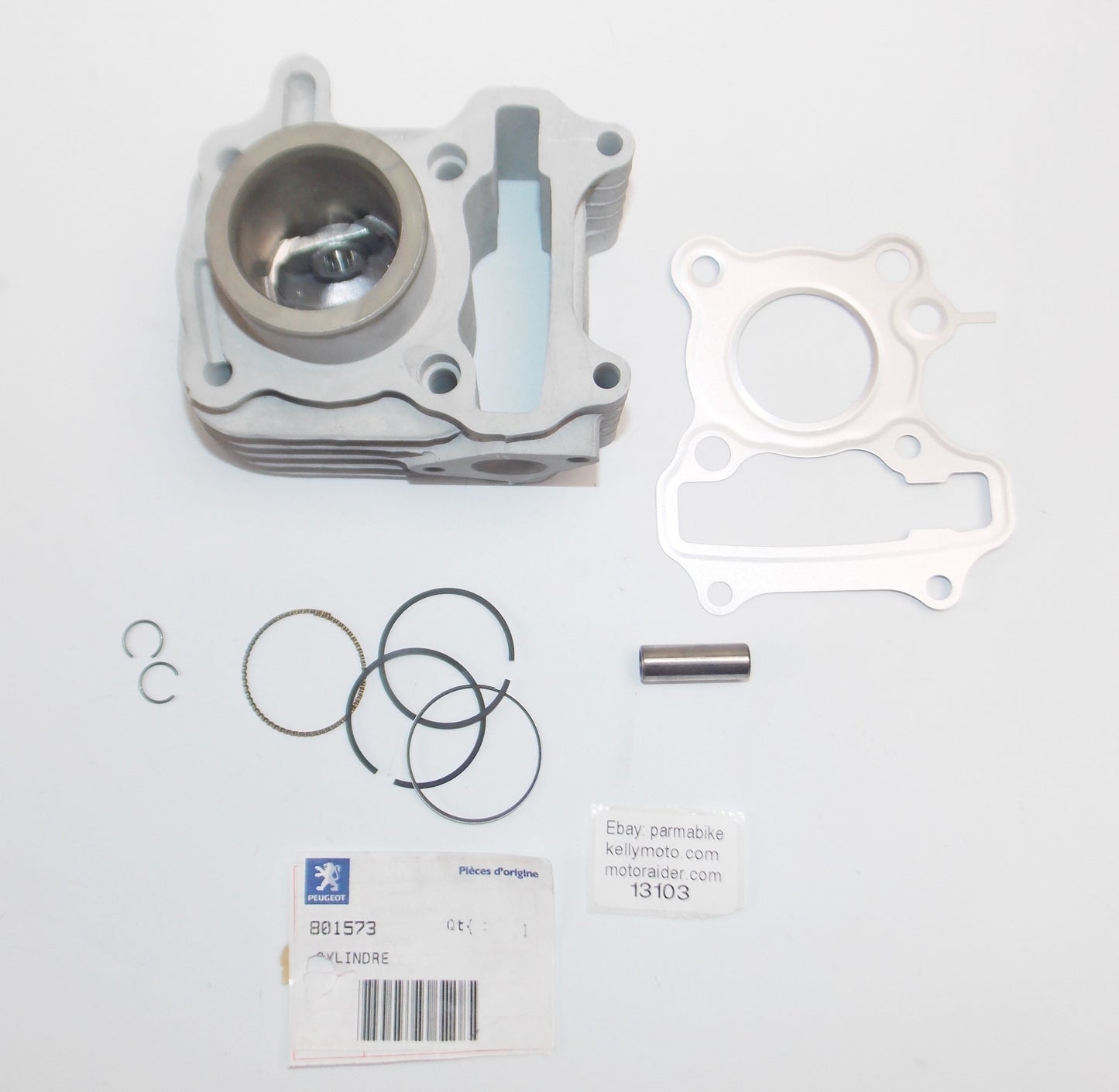 OEM PEUGEOT 2012 VIVA 3 L 50 4T A SIXTIES / 2013 TWEET 50 A CYLINDER # 801573 - MotoRaider