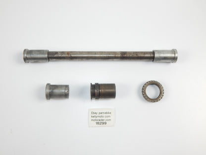 1986-87 KAWASAKI GPX 750 FRONT WHEEL PIN AXLE L=225mm D=15mm GEAR DRIVE VINTAGE - MotoRaider