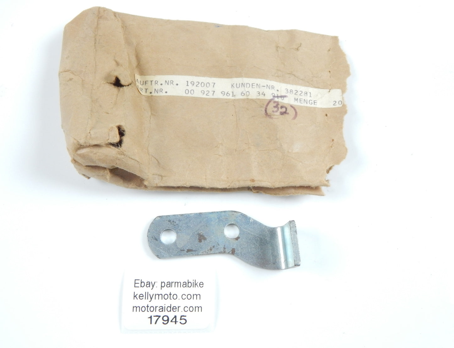SACHS MOUNTING BRACKET 9279-616-032 VINTAGE MOPED MOTORCYCLE DKW HERCULES - MotoRaider