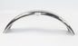 VINTAGE ITALY MOTORCYCLE MUDGUARD FENDER STEEL CHROME L=34" PAIOLI GILERA DUCATI - MotoRaider