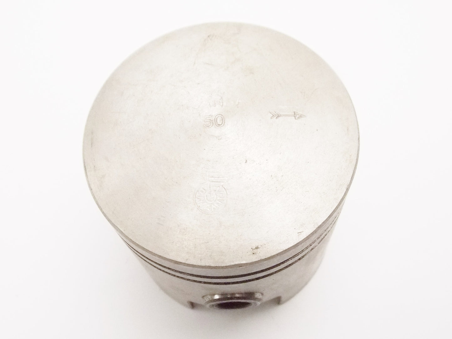 NOS DINAMIN PISTON + RING + PIN DIAMETER 50 mm VESPA 50 cc - MotoRaider