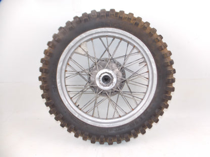 RIM 18" REAR WHEEL SPOKES TIRE RIM GRIMECA BETA CAGIVA VINTAGE ITALY - MotoRaider