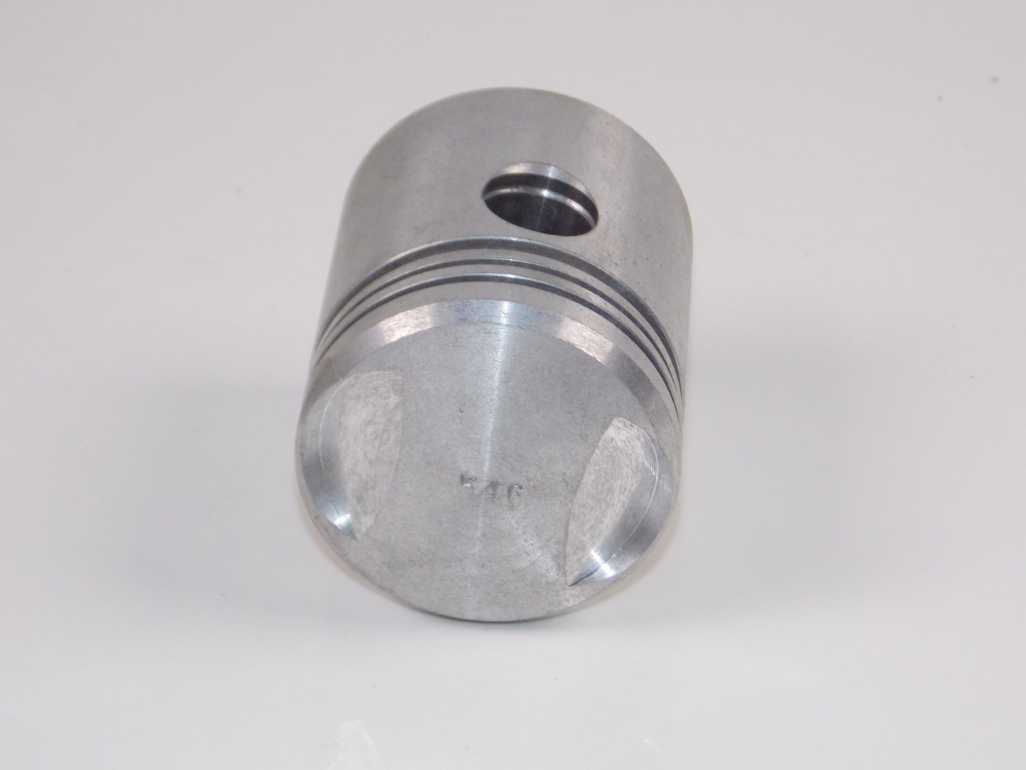 NOS ASSO WERKE 1462 PISTON 54.6 MM 2936+RINGS+CIRCLIPS+15MM PIN VINTAGE 16160 - MotoRaider