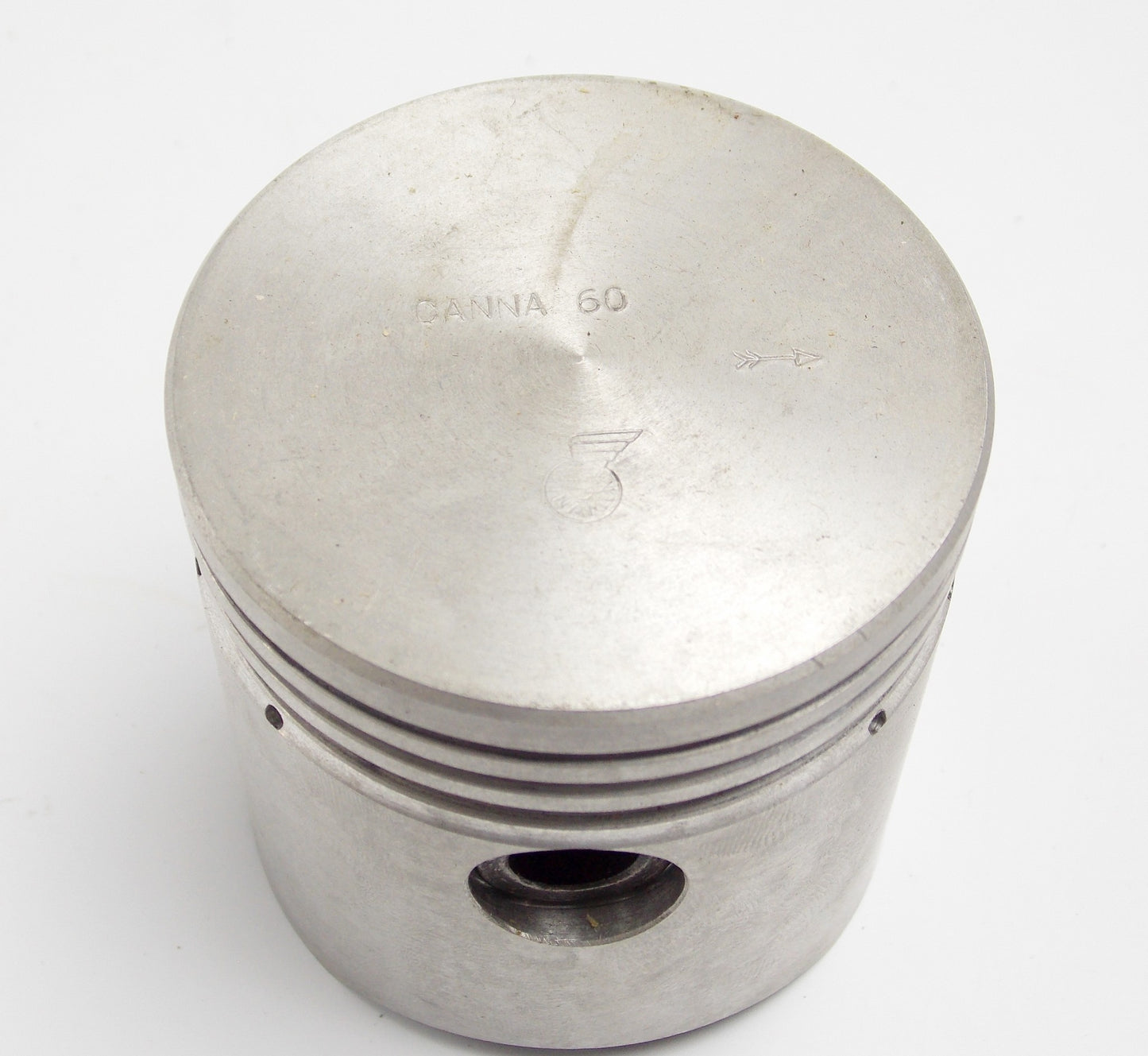 NOS DINAMIN PISTON + PIN + RING + CLIPS DIAMETER 60 mm MORINI CORSARO 150 - MotoRaider