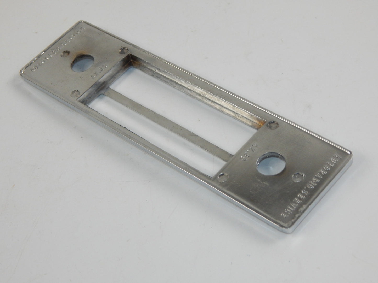 1970's FACE PLATE AUTORADIO SERVICE AZ.30 BLAUKPUNT RADIO PORSCHE MERCEDES BMW - MotoRaider