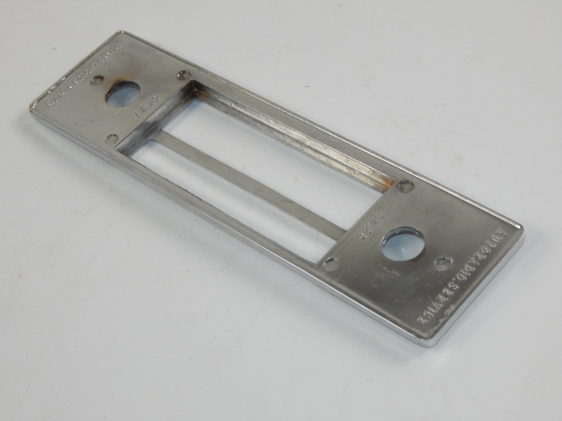 1970's FACE PLATE AUTORADIO SERVICE AZ.30 BLAUKPUNT RADIO PORSCHE MERCEDES BMW - MotoRaider