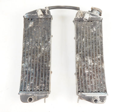 HUSKY 510 4 STROKE COOLING SYSTEM RADIATORS+PROTECTORS VINTAGE MOTOCROSS ENDURO - MotoRaider