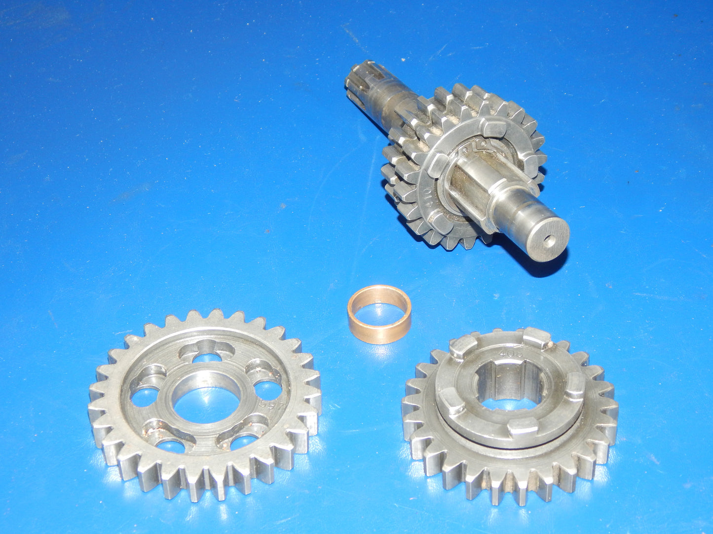 HUSQVARNA MOTORCYCLE TRANSMISSION GEARBOX SHAFT GEAR 410 411 408 597 - MotoRaider