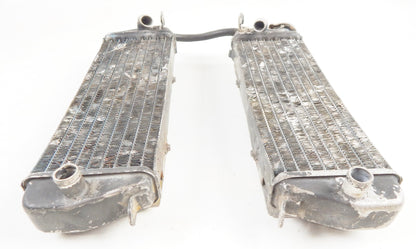 HUSKY 510 4 STROKE COOLING SYSTEM RADIATORS+PROTECTORS VINTAGE MOTOCROSS ENDURO - MotoRaider