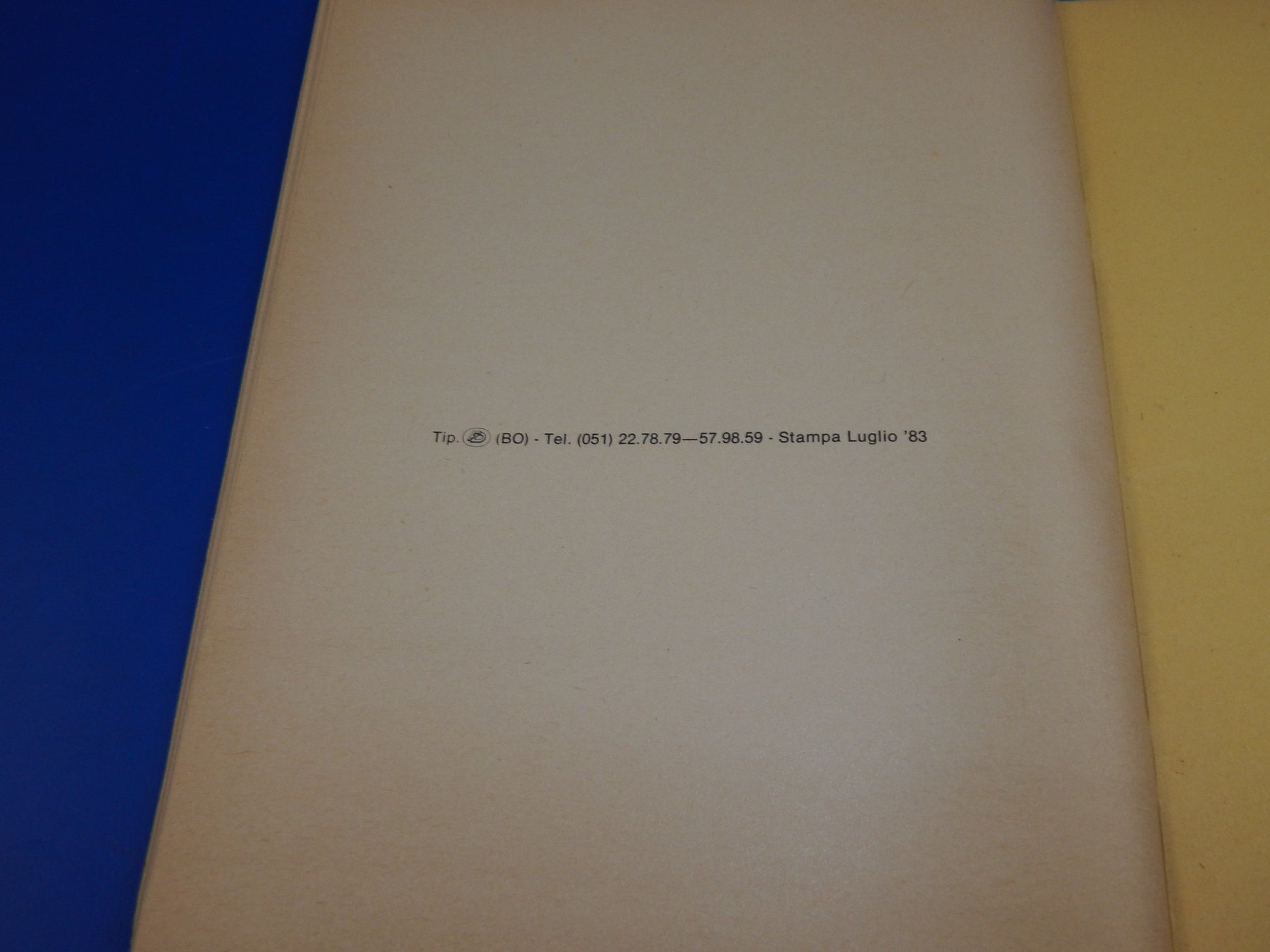 1983 MINARELLI MOTOR V1 G1 USE AND MAINTENANCE BOOK MANUAL ITALIAN ENGINE - MotoRaider