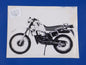 1980's CAGIVA ELEFANT 125 ORIGINAL DEALER PHOTO BROCHURE VINTAGE 7x9.5" - MotoRaider