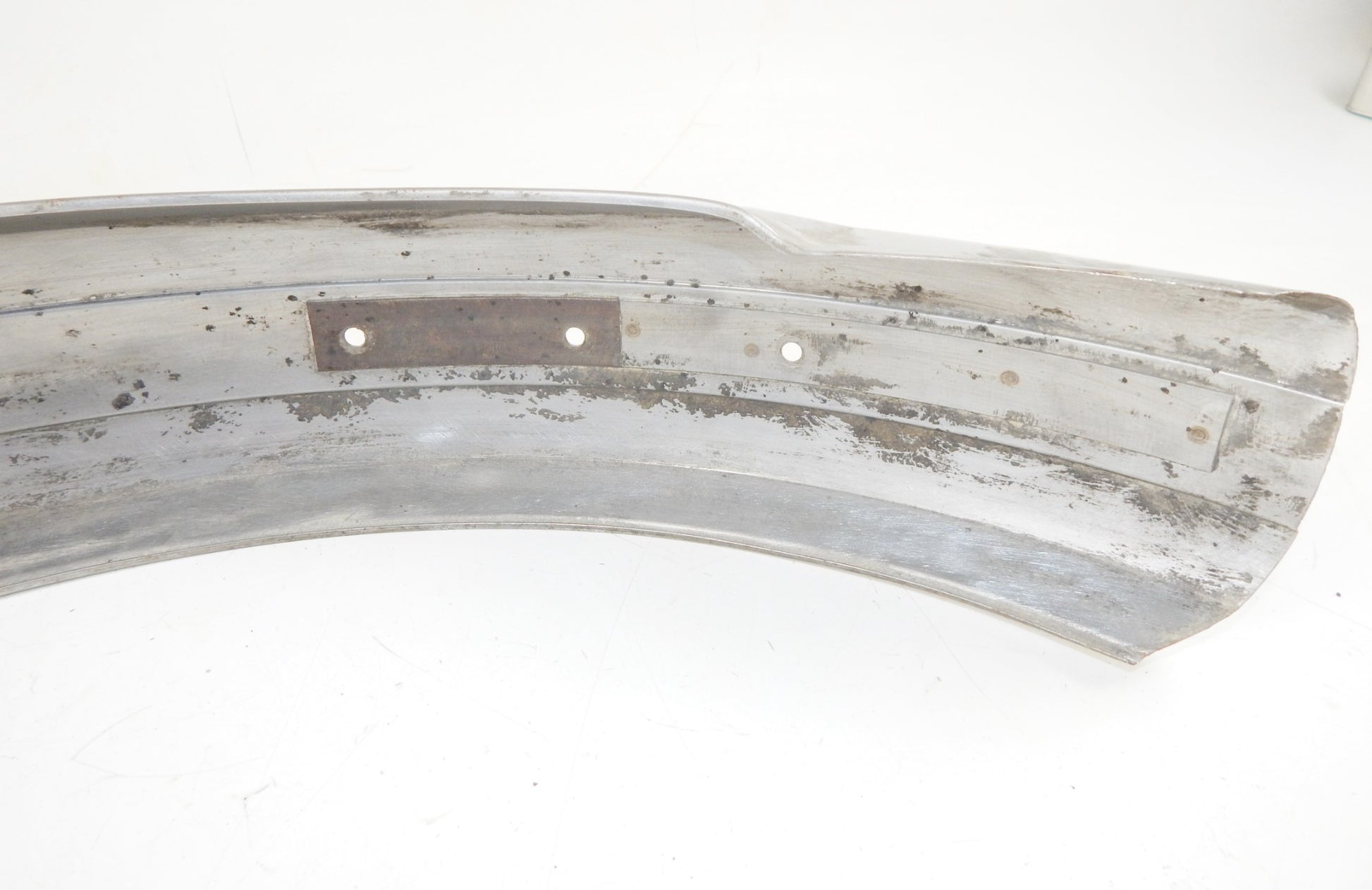1970 GILERA 125 GIUBILEO STEEL MUD GUARD REAR FENDER VINTAGE ITALY - MotoRaider
