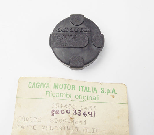 OEM CAGIVA '88-'89 COCIS 50/75 '87 CRUISER /125 '92 W4/W8 OIL TANK CAP 800033641 - MotoRaider