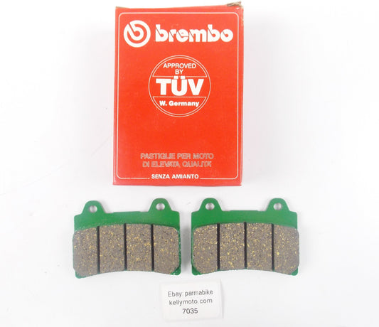 BREMBO YAMAHA FZR FJ XVZ XV TDR TZR SRX TDM GENESIS DISC BRAKE PADS 07YA1711 - MotoRaider