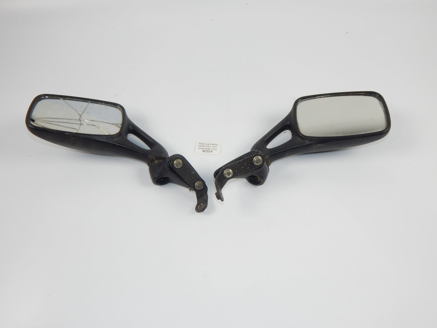 1986 KAWASAKI GPX 750-R RIGHT LEFT REAR VIEW SIDE MIRROR VINTAGE JAPAN - MotoRaider