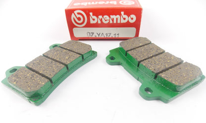 BREMBO YAMAHA FZR FJ XVZ XV TDR TZR SRX TDM GENESIS DISC BRAKE PADS 07YA1711 - MotoRaider