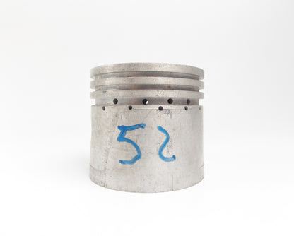 MONDIAL PISTON + CLIPS DIAMETER 52 mm LAVERDA MOTOR ENGINE ITALY - MotoRaider