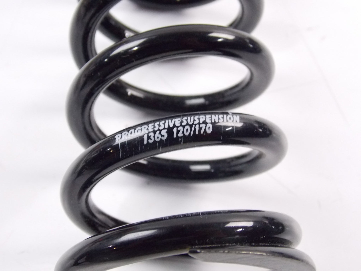 NOS PROGRESSIVE SUSPENSION #771365 LENGTH 240MM PAIR REAR SHOCK SPRINGS 120/170 - MotoRaider
