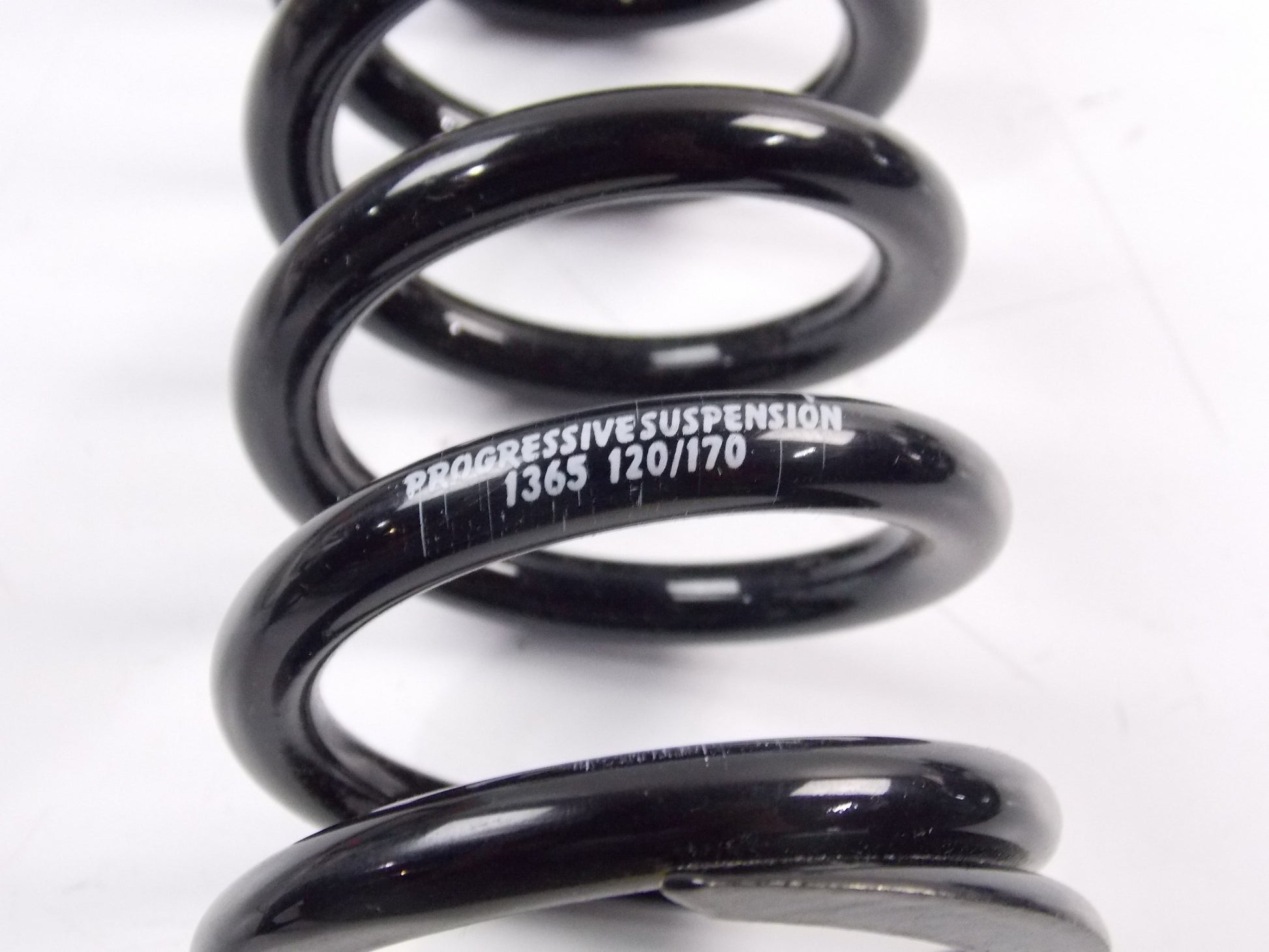 NOS PROGRESSIVE SUSPENSION #771365 LENGTH 240MM PAIR REAR SHOCK SPRINGS 120/170 - MotoRaider
