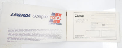 1980's ORIGINAL LAVERDA 125 LB SPORT USE MAINTENANCE OWNER MANUAL BOOK ITALIAN - MotoRaider