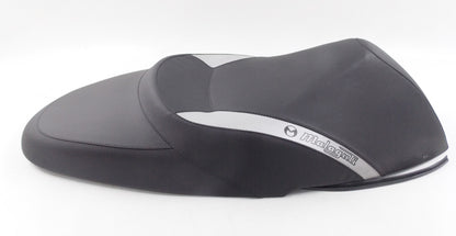 NOS OEM MALAGUTI CENTRO 125 160 BLACK/SILVER SADDLE SEAT LOWERED 106.116.03 - MotoRaider