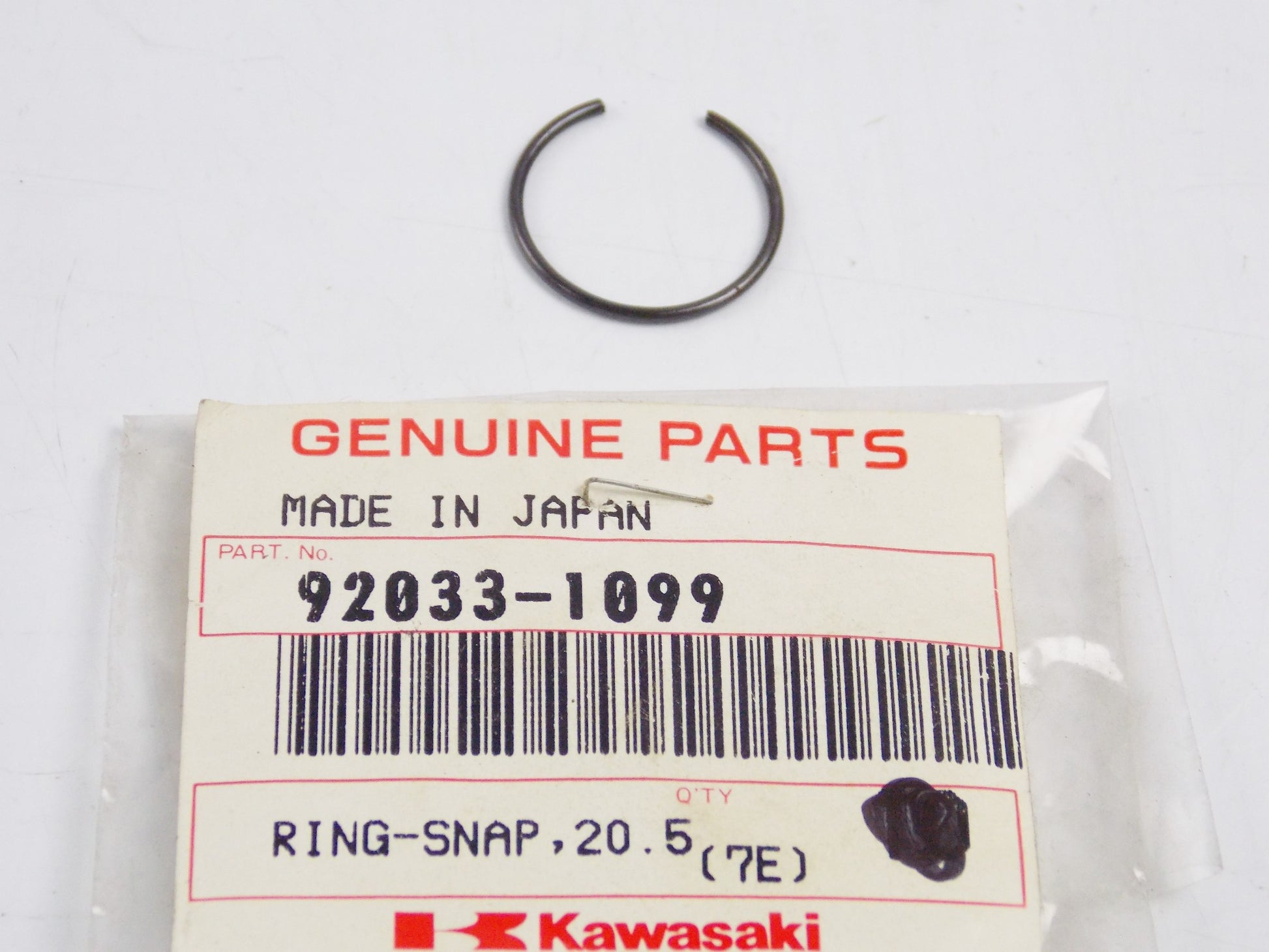KAWASAKI 2015-2017 NINJA H2 Z800 2011 NINJA 1000 RING-SNAP 20.5X1.2 92033-1099 - MotoRaider
