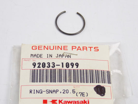 KAWASAKI 2015-2017 NINJA H2 Z800 2011 NINJA 1000 RING-SNAP 20.5X1.2 92033-1099 - MotoRaider
